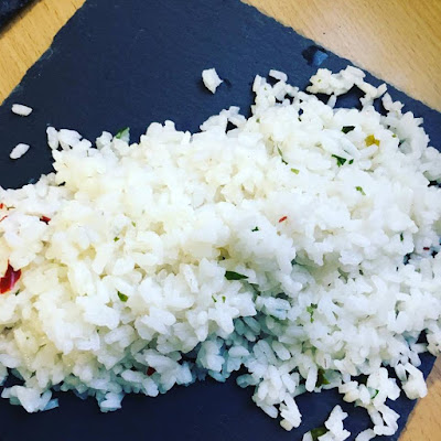 arroz blanco especiado