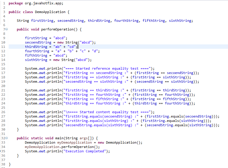 Understanding Strings in Java ~ Java Hotfix