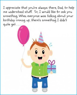 funny birthday messages for father