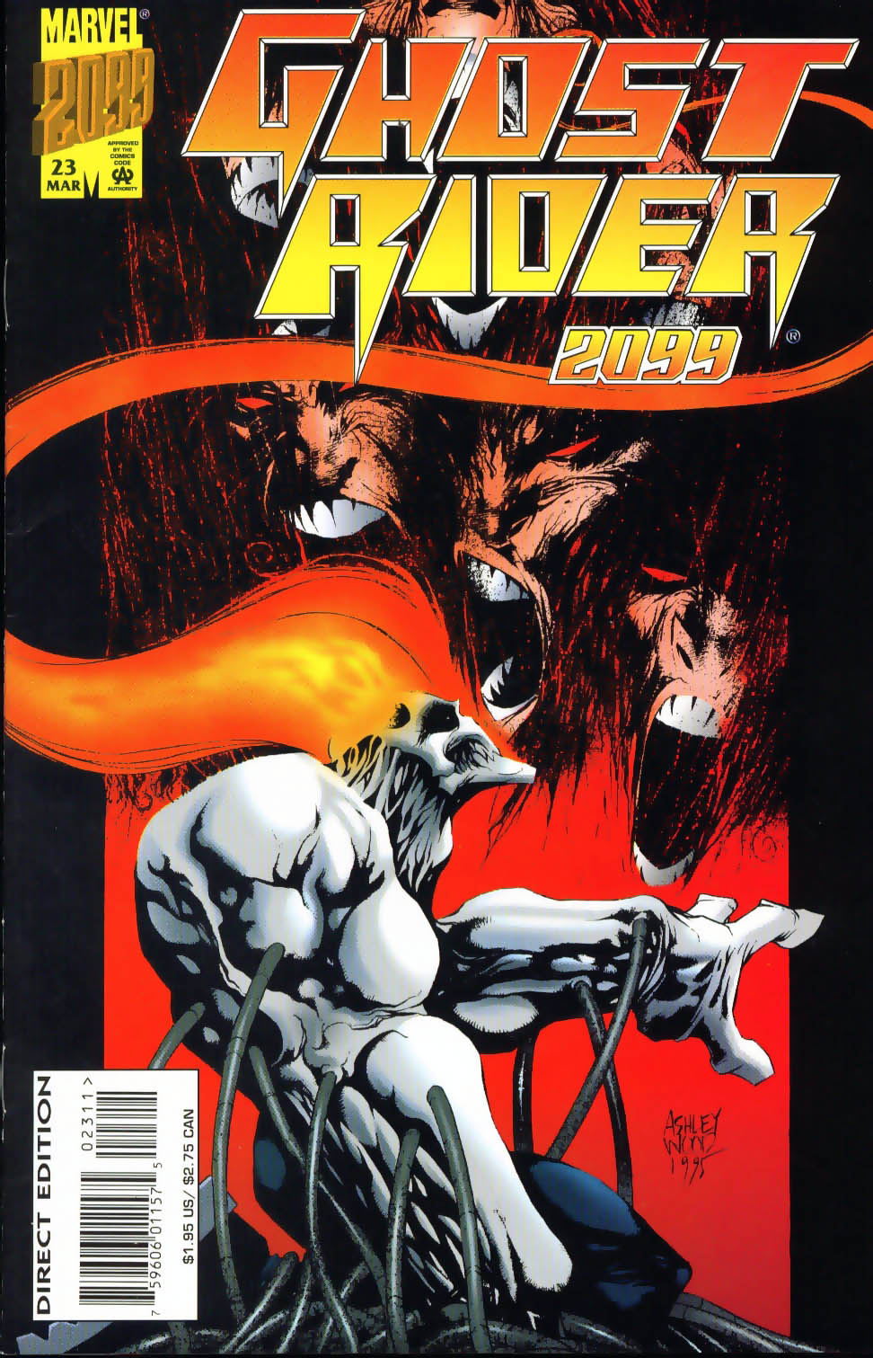 Read online Ghost Rider 2099 comic -  Issue #23 - 2