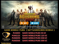Cara Jual dan Harga Game Mobile PUBG di Darra Reload