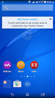 Sony Xperia Z Ultra v2 for SKK Lynx Octa Screenshot homescreen