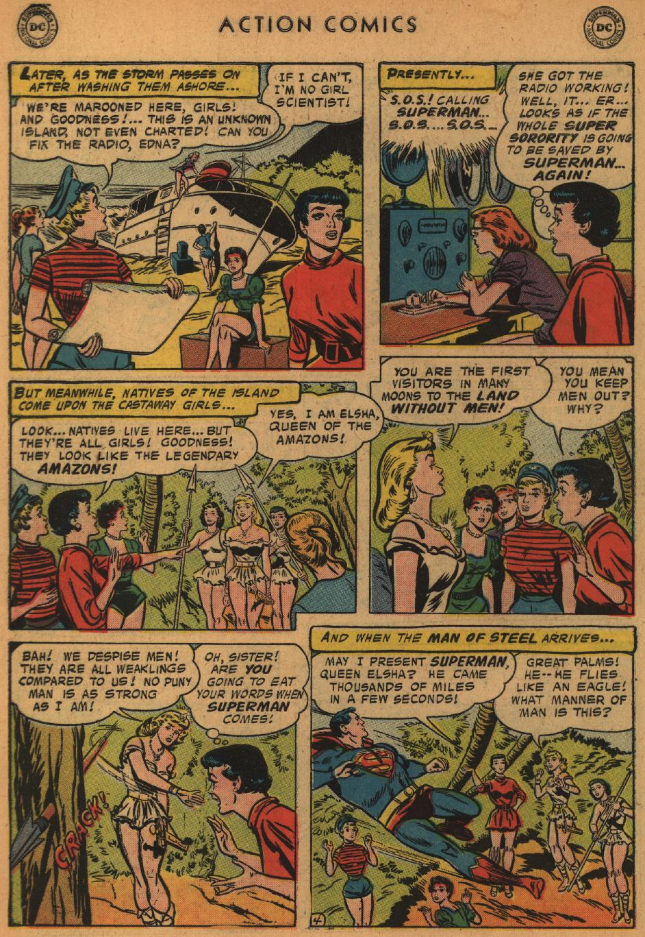 Read online Action Comics (1938) comic -  Issue #235 - 6