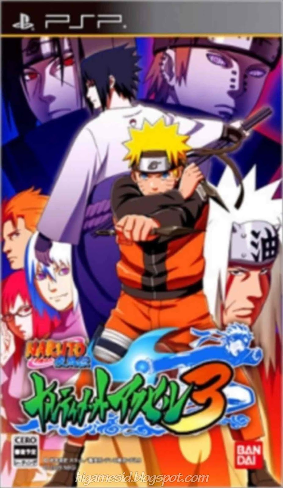 Download Game Narutimate Ninja Accel 3 Ppsspp Higamesid