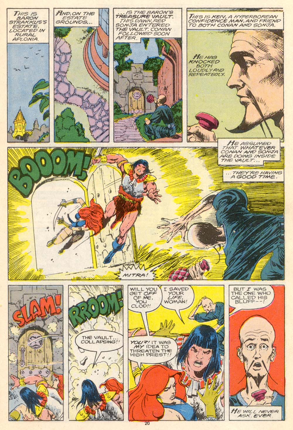 Read online Conan the Barbarian (1970) comic -  Issue #205 - 21