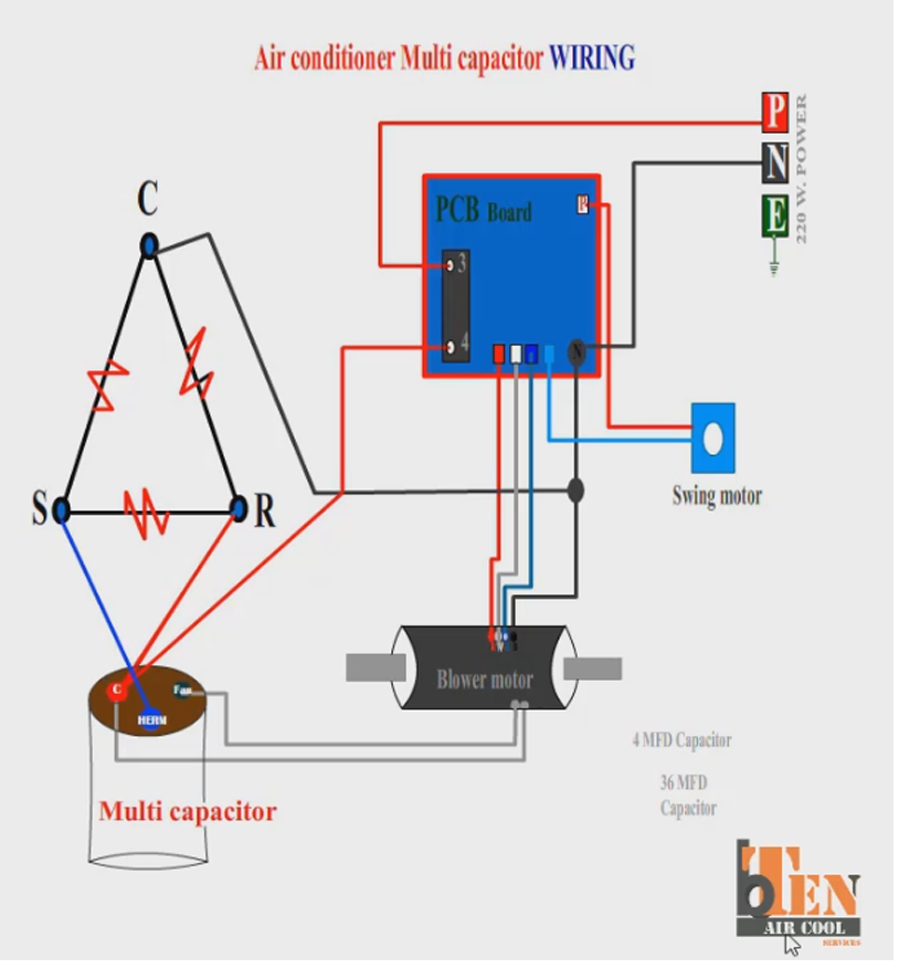 Wiring Diagram ~ BTEN AIRCOOL