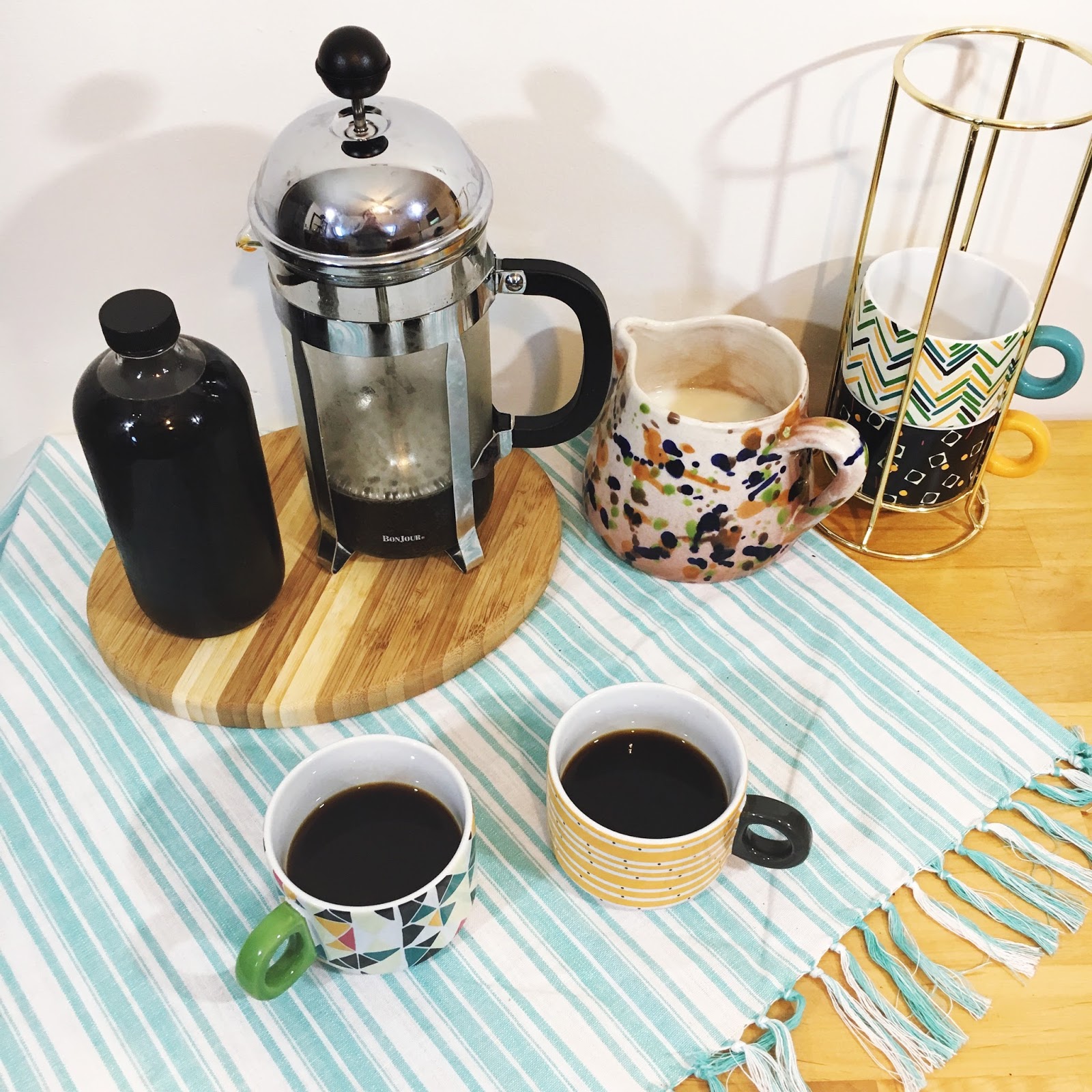 five sixteenths blog Make it Monday // How to Make Cold Brew Coffee in