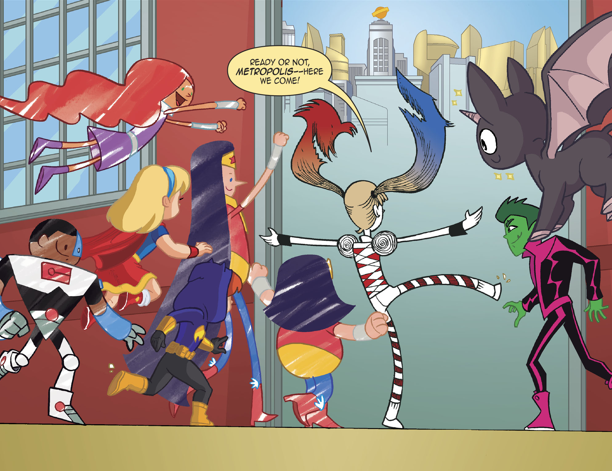 Read online DC Super Hero Girls: Out of the Bottle comic -  Issue #5 - 13