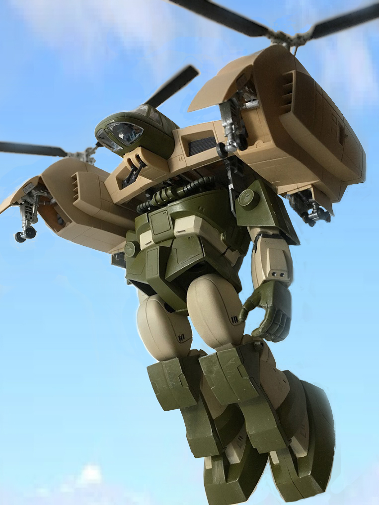 (Walking robot exclisive transport helicopter)