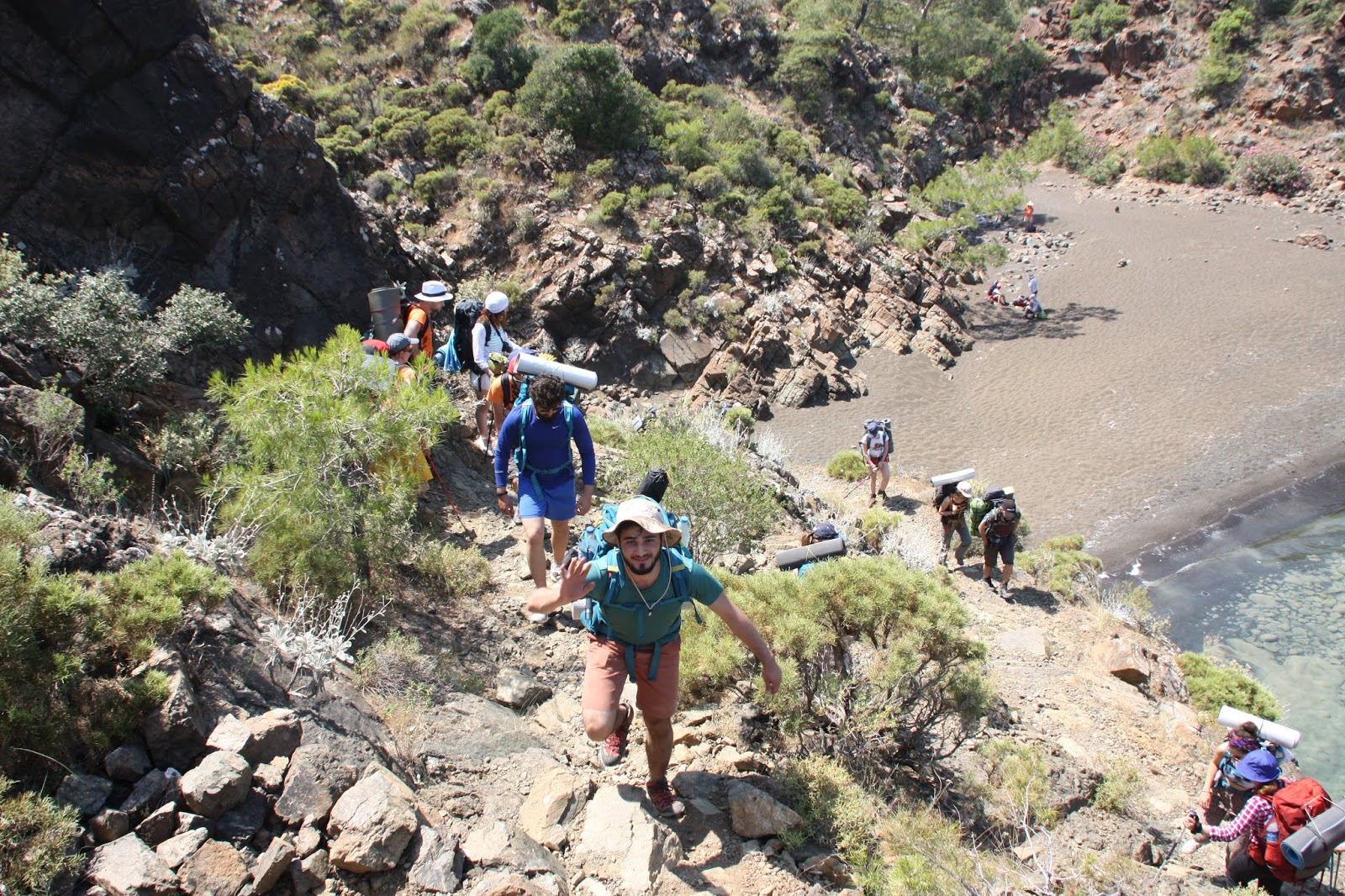 ликийская тропа в турции на карте маршрут