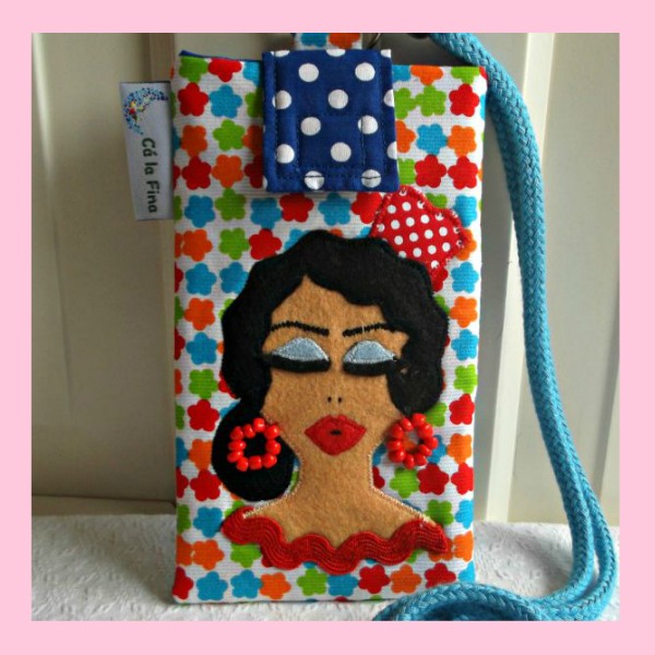 Funda para móvil Flamenca nº11 fundas-movil-personalizadas