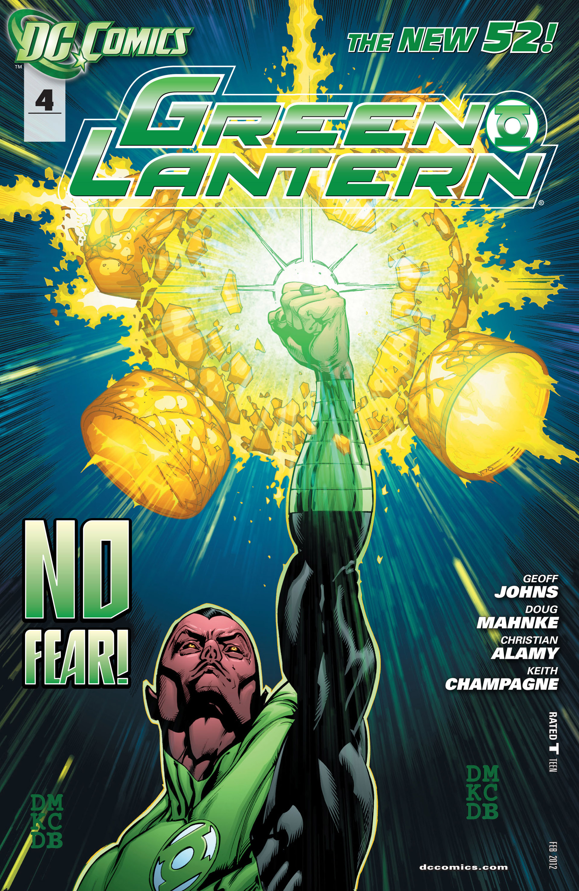 Green Lantern (2011) issue 4 - Page 1