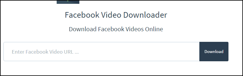 facebook video download