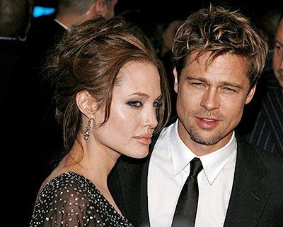 Angelina Jolie and Brad Pitt