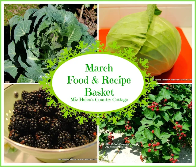 March Food and Recipe Basket at Miz Helen's Country Cottage