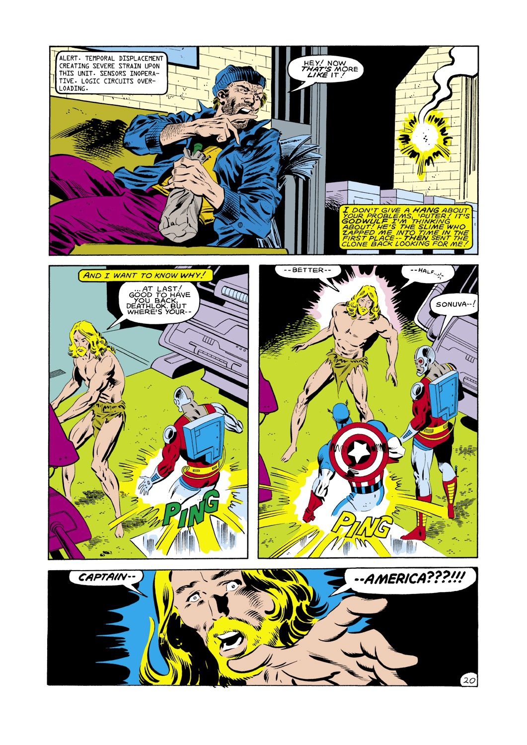 Read online Captain America (1968) comic - Issue #287 - 21