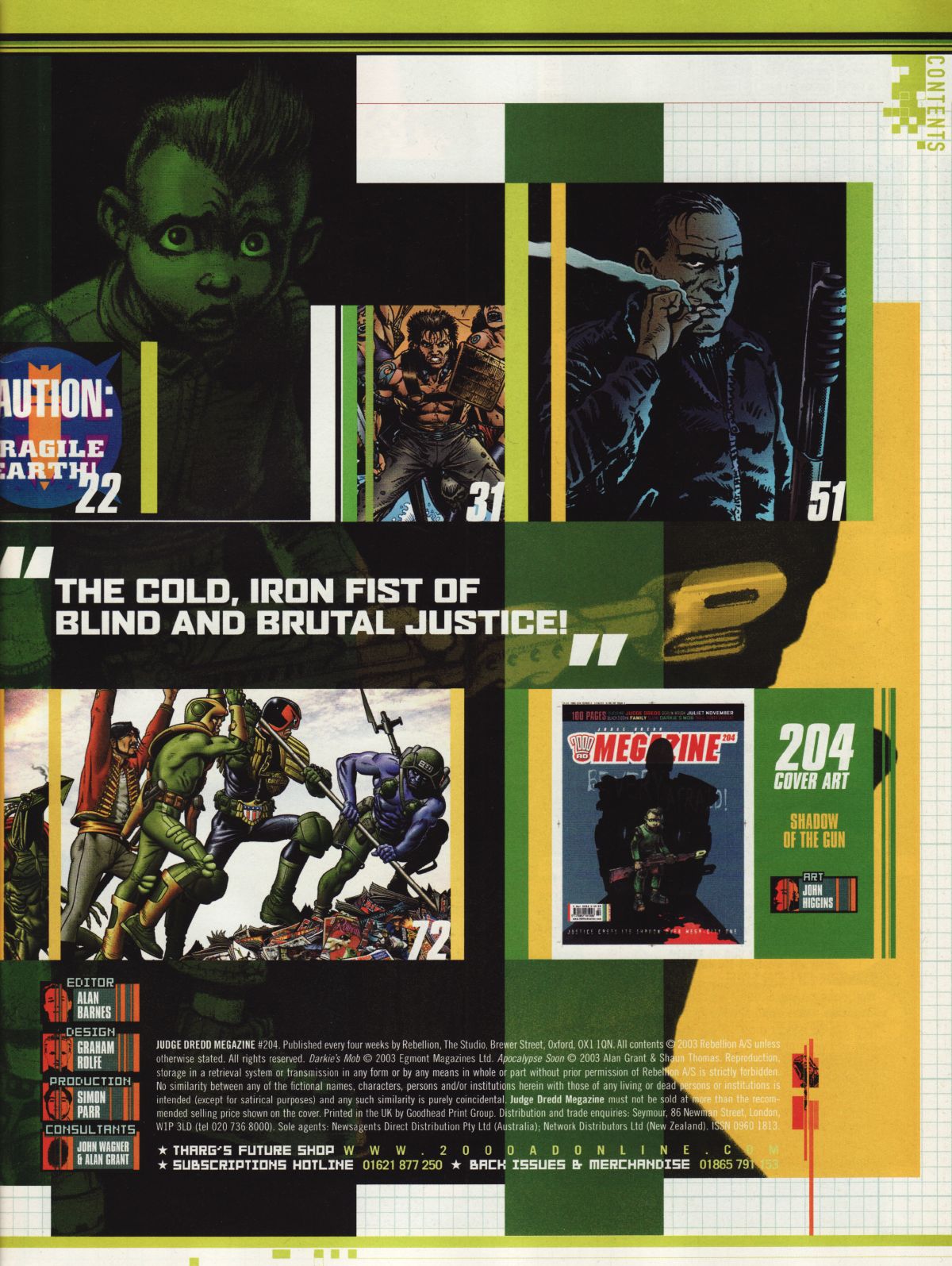 Judge Dredd Megazine (Vol. 5) issue 204 - Page 3