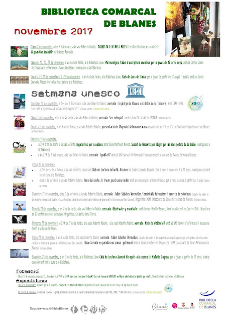 AGENDA: novembre 2017