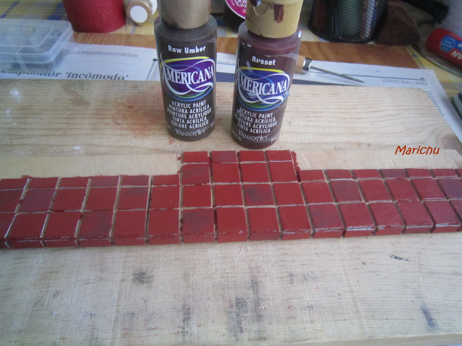 LAS MINIS DE MARICHU: CONSTRUCCIÓN DE FACHADA DE CASA PARTE 1