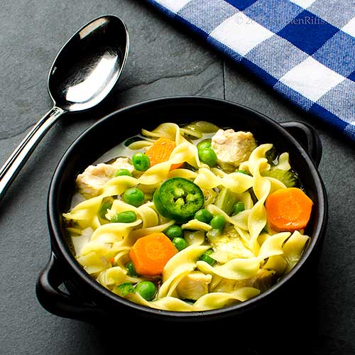 Asian-Spiced Chicken Noodle Soup