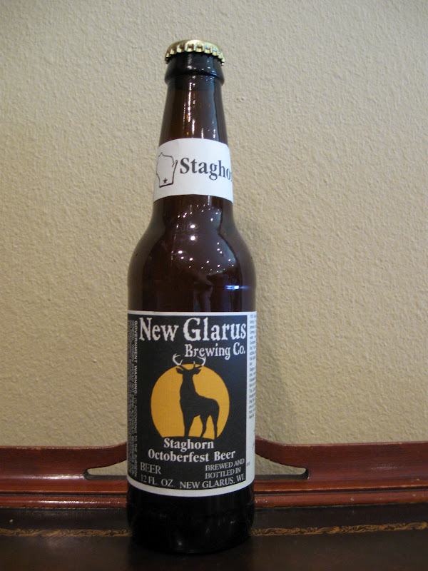 Doing Beer Justice New Glarus Staghorn Octoberfest