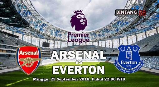 Prediksi Arsenal VS Everton 23 September 2018