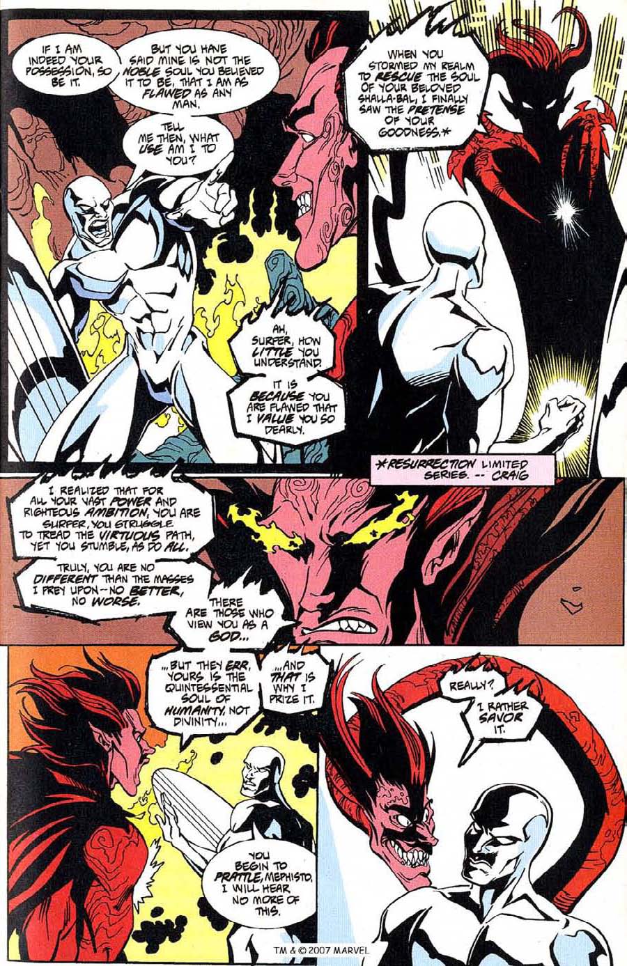 Read online Silver Surfer (1987) comic - Issue #100 - 21
