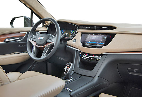 Burlappcar: 2020 Cadillac XT6 interior.