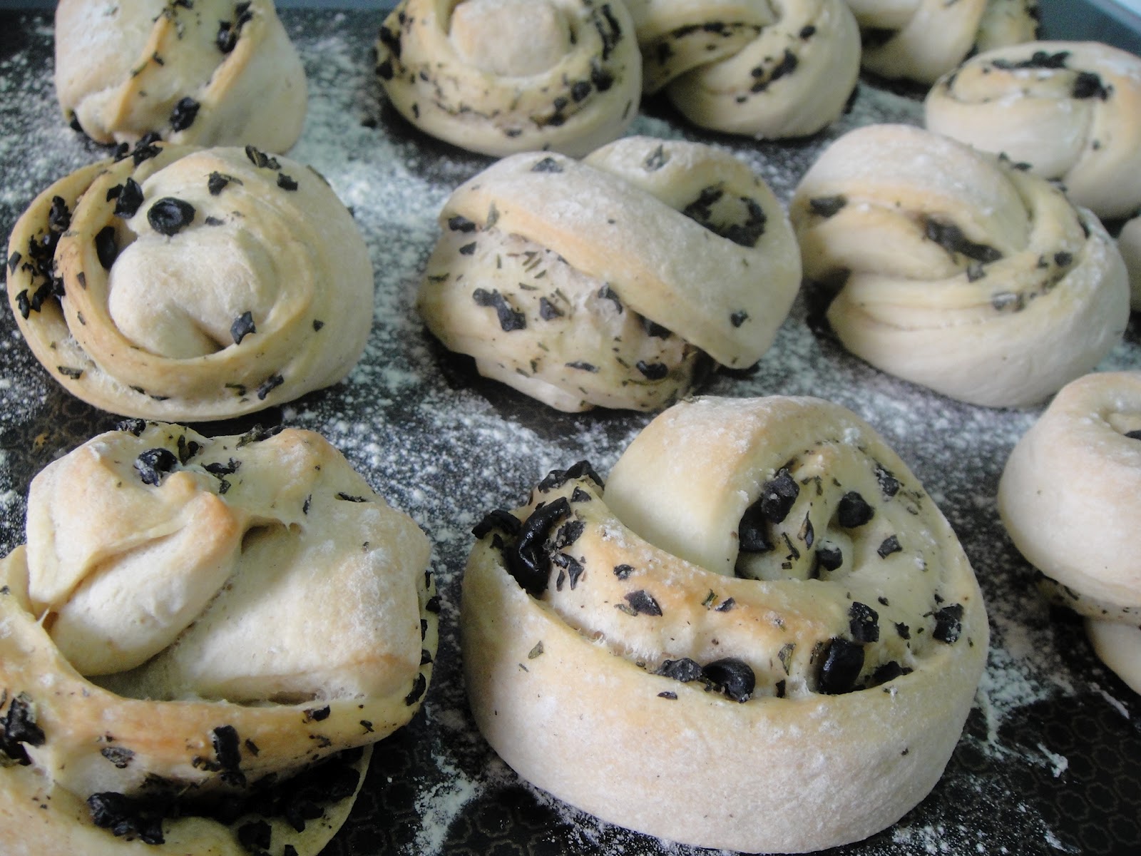 Maryam's Culinary Wonders 32. Rosemary Olive Knots