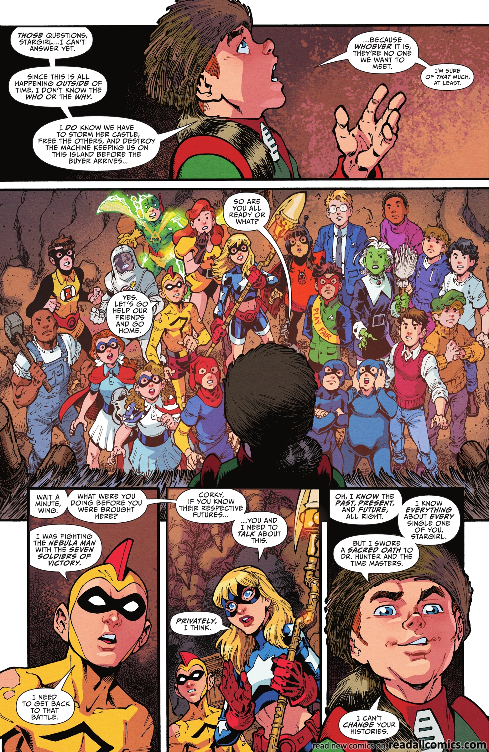Stargirl: The Lost Children chapter 4 page 8
