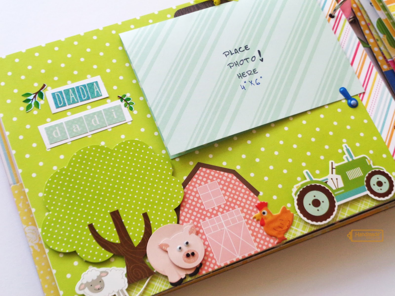 Baby Girl Scrapbook/Album Nursery Rhyme Theme!