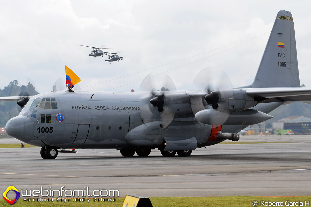 CIAC firmó con AllClear Aerospace & Defense acuerdo para el suministro de componentes de los C-130 Hércules de la Fuerza Aérea Colombiana