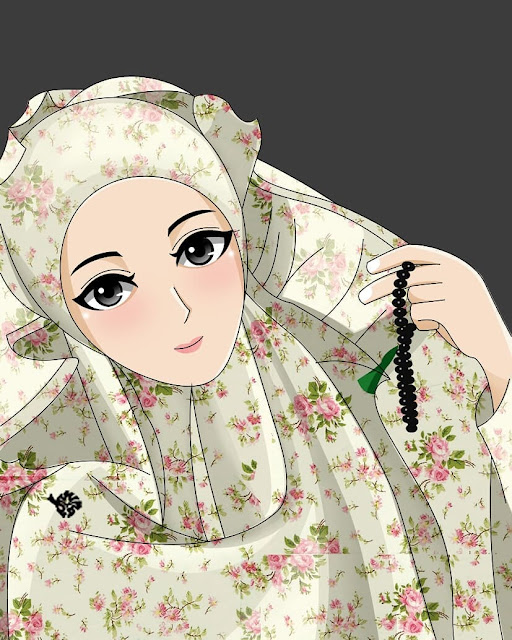  Wallpaper  Kartun  Lucu Hijab  Muslimah Kartun  Hijabi