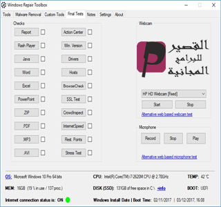 Windows Repair Toolbox