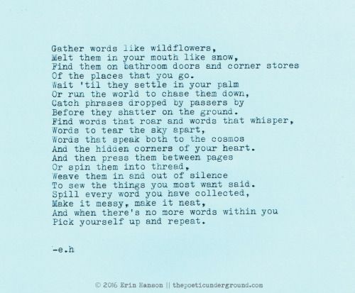 thinking of you short poems