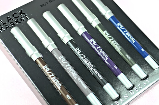 Urban Decay Black Market 24/7 Glide-On Pencil Set | Christmas Gift Guide £21 & Over Urban Decay Black Market 24/7 Glide-On Pencil Set | Christmas Gift Guide £21 & Over