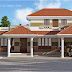 3 bedroom Kerala style villa exterior