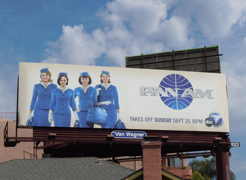 Pan Am TV billboard
