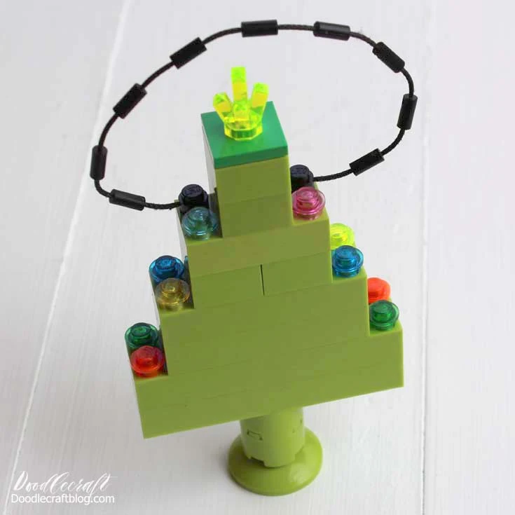 Lego Christmas Tree Ornament DIY