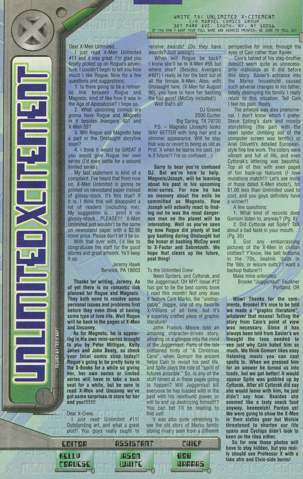 Read online X-Men Unlimited (1993) comic -  Issue #13 - 62