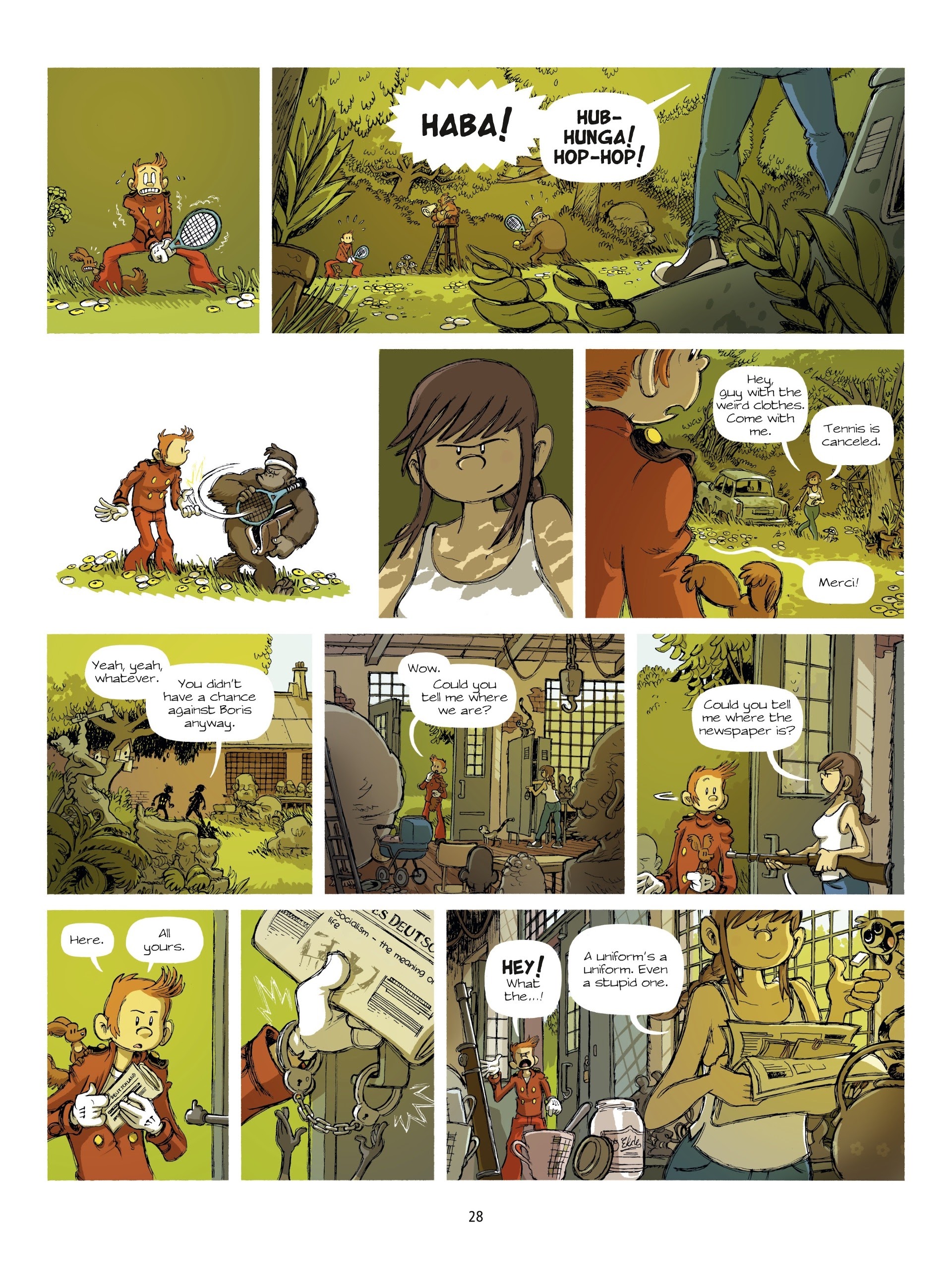 Read online Spirou In Berlin comic -  Issue # Full - 28