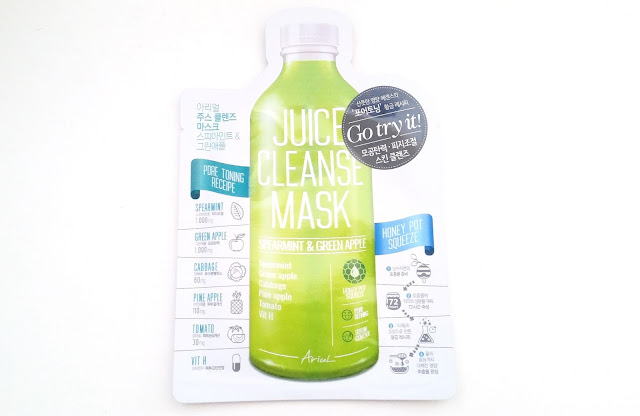 Ariul Juice Cleanse Mask - Spearmint & Green Apple