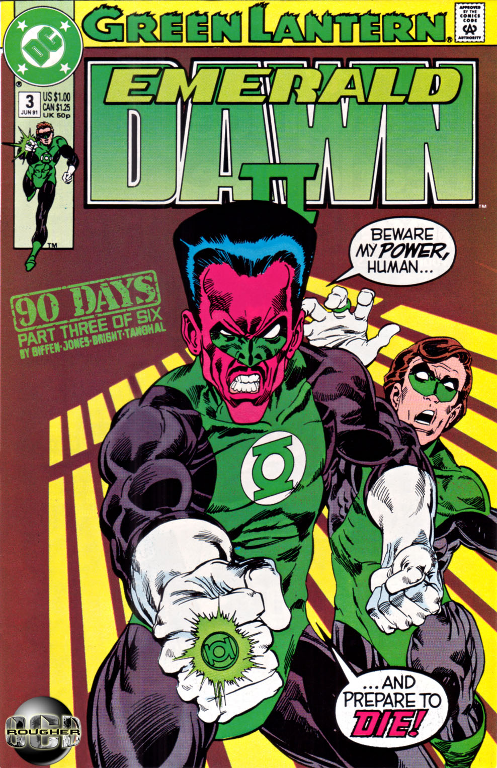 Read online Green Lantern: Emerald Dawn II comic -  Issue #3 - 1