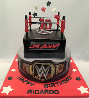 Mymonicakes Wwe Ring Cake With Belt