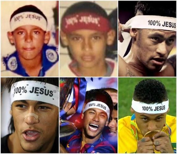 unnamed See this picture of footballer Neymar through the years