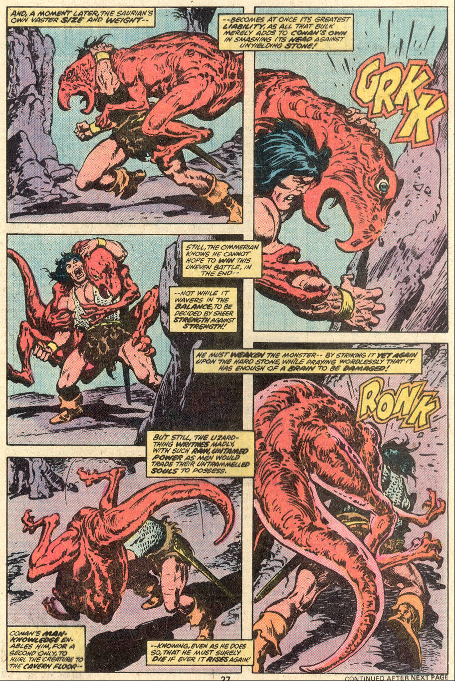 Read online Conan the Barbarian (1970) comic -  Issue #95 - 16