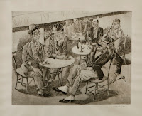 XAVIER NOGUES Café 1940