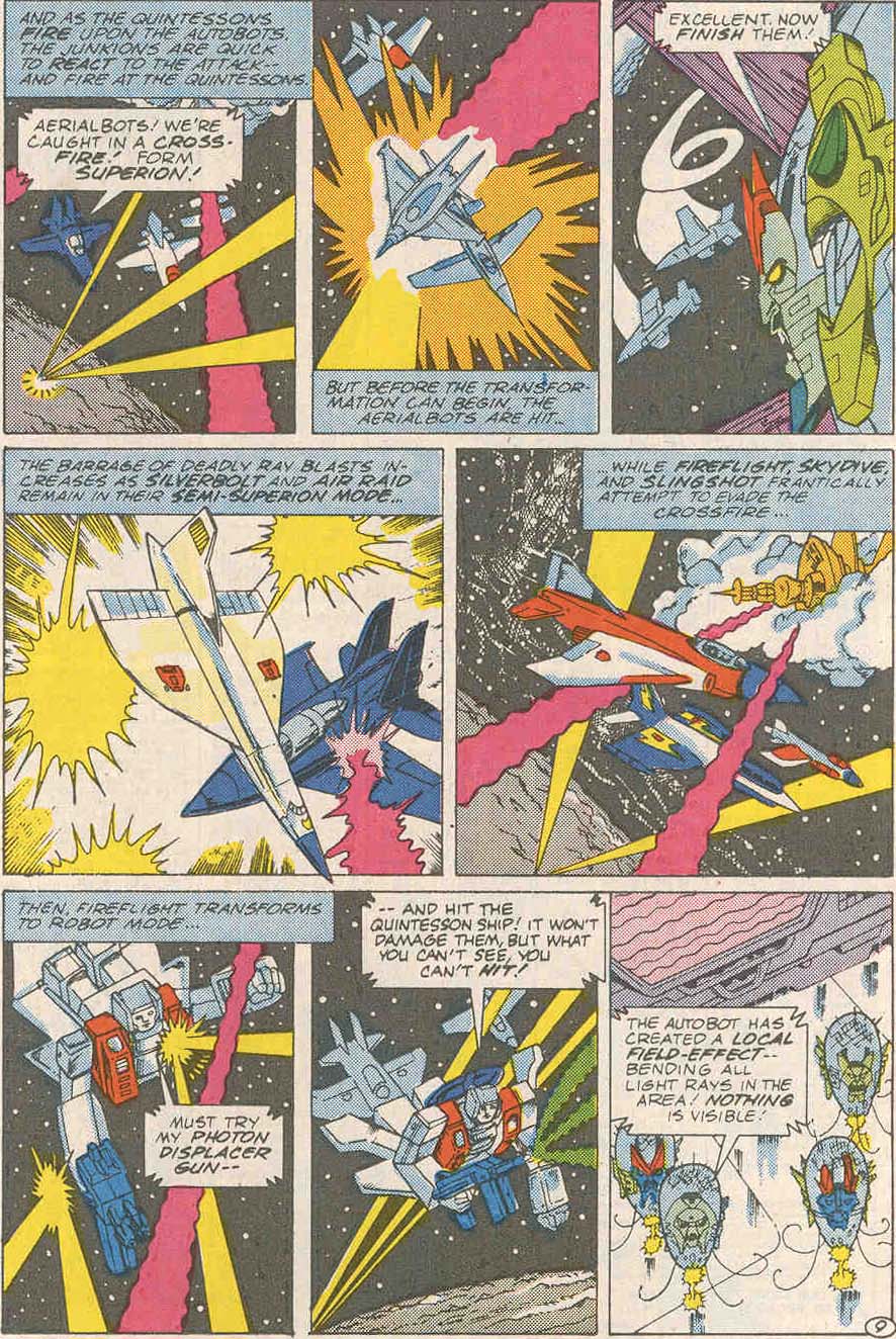 Read online The Transformers (1984) comic -  Issue #43 - 10