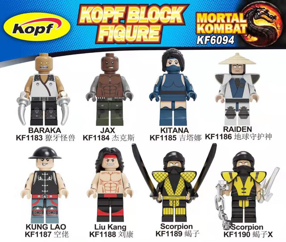 Kopf KF6094 Mortal Kombat Minifigures Preview