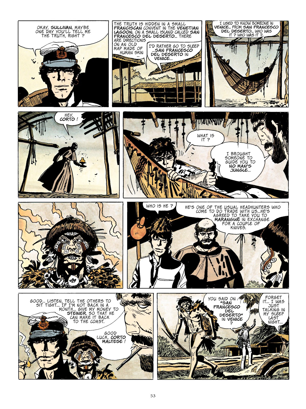 Read online Corto Maltese comic -  Issue # TPB 6 - 48